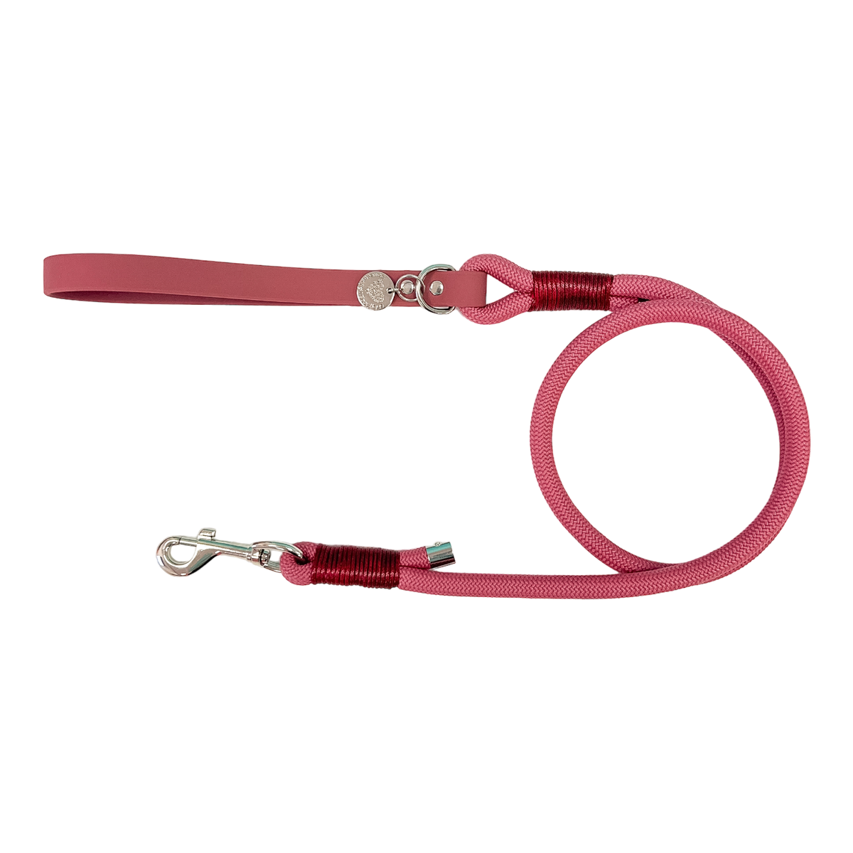 4ft Rope Lead - Wine Red – Pawsome Paws Boutique