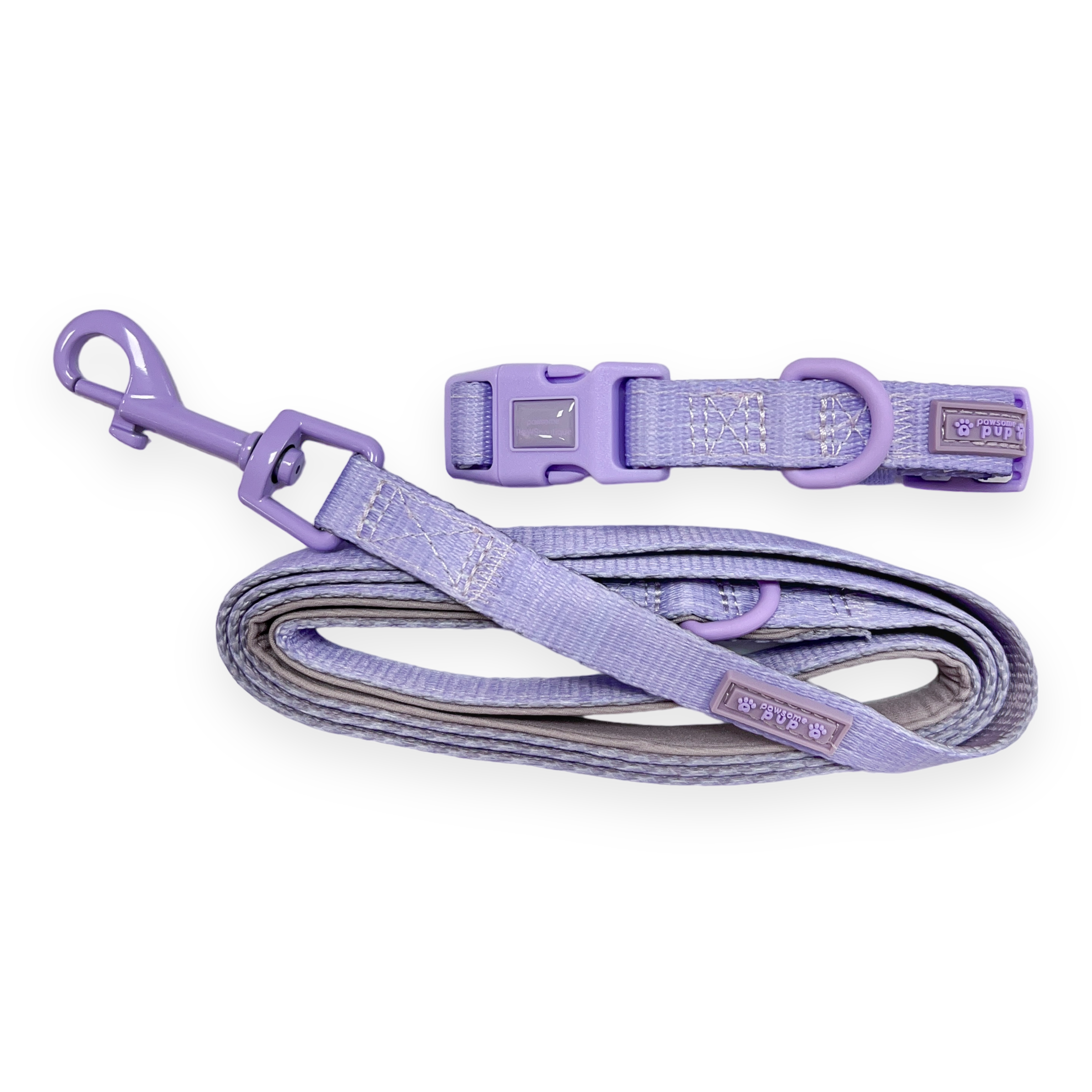 Pawsome Pup Collar and Lead Set - Lilac