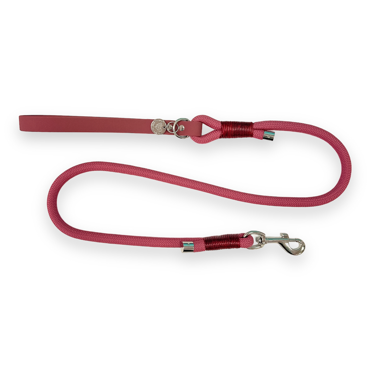 4ft Rope Lead - Wine Red – Pawsome Paws Boutique