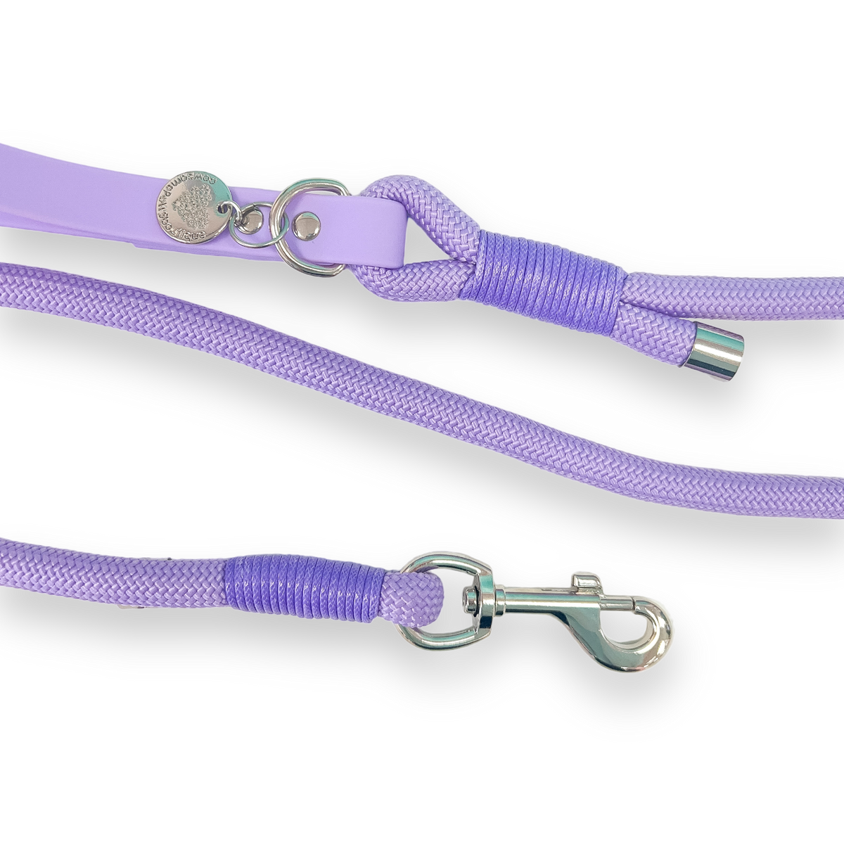 4ft Rope Lead - Lilac – Pawsome Paws Boutique