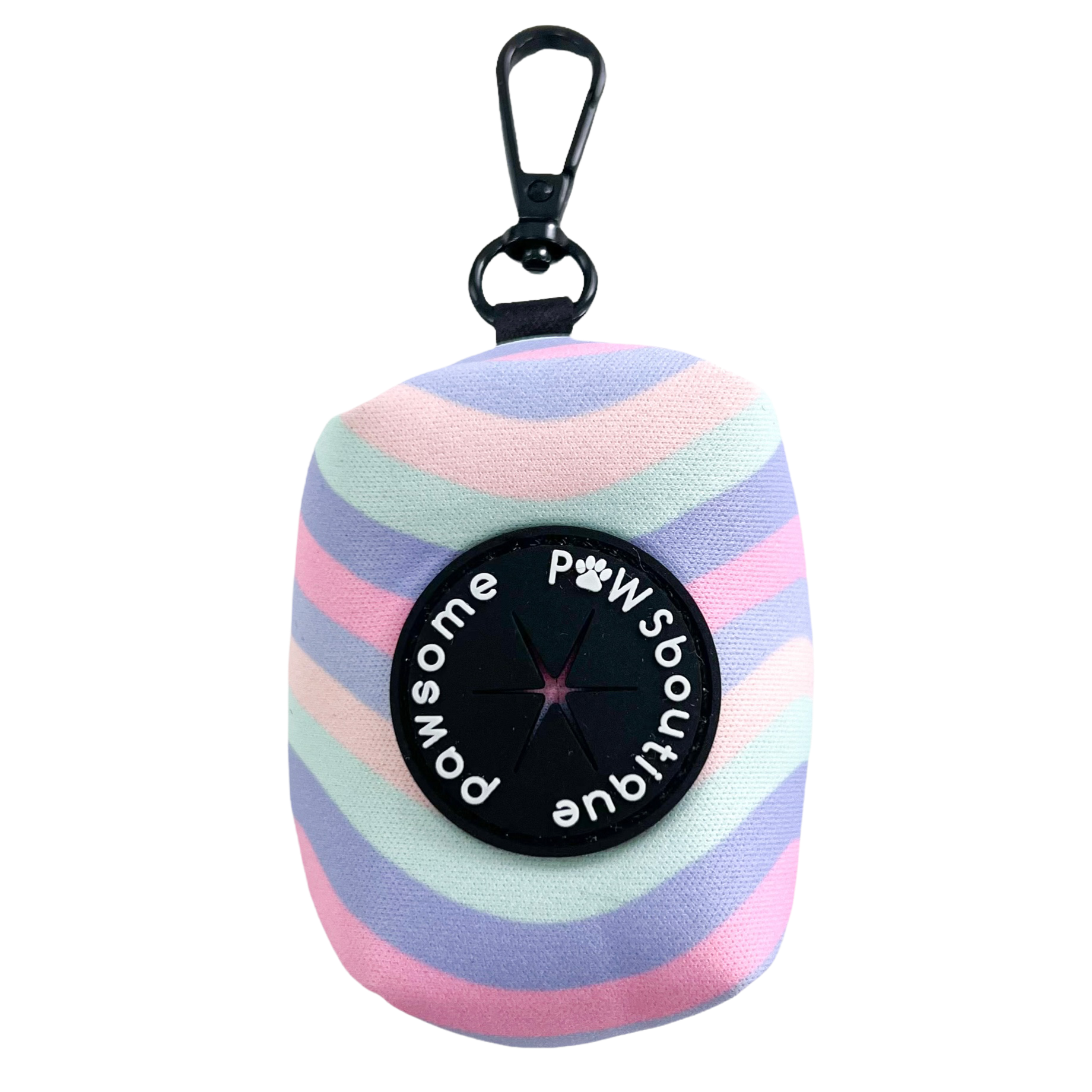 Poo Bag Holder - PPB Pastel Swirl